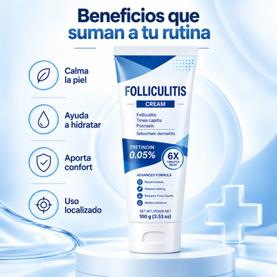 Folliculitis - Cuidado específico para el cuero cabelludo y la piel