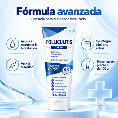 Folliculitis - Cuidado específico para el cuero cabelludo y la piel