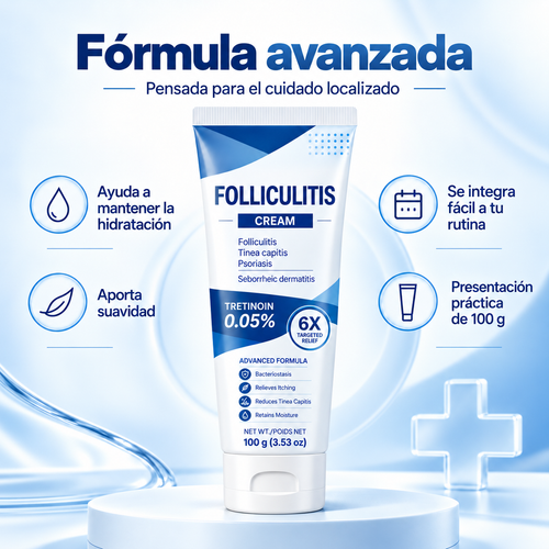 Folliculitis - Cuidado específico para el cuero cabelludo y la piel