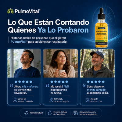 PulmoVital® | Activador Mucociliar líquido para fumadores