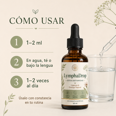 LymphaDrop™ - Gotas para el drenaje linfatico - OFERTA 2x1
