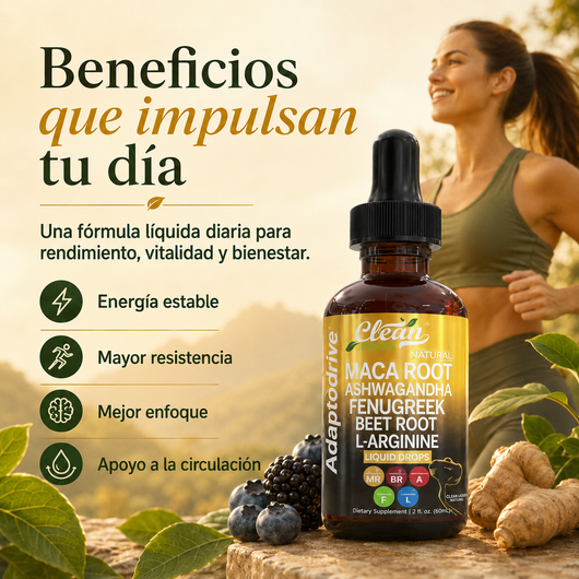 Adaptodrive™ Fórmula Líquida Adaptogénica