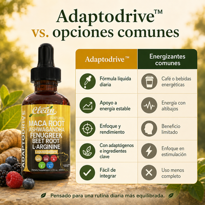 Adaptodrive™ Fórmula Líquida Adaptogénica