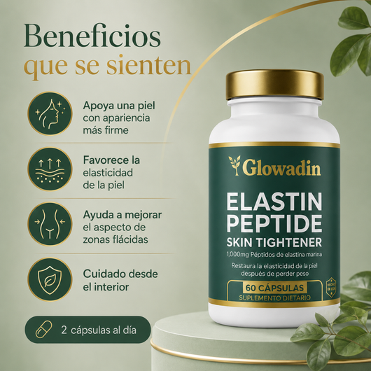 ElastiSkin™ – Péptidos de Elastina Marina - OFERTA 2X1