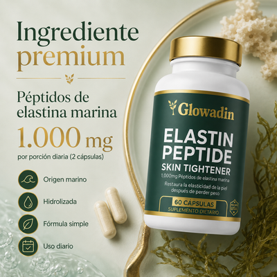 ElastiSkin™ – Péptidos de Elastina Marina - OFERTA 2X1