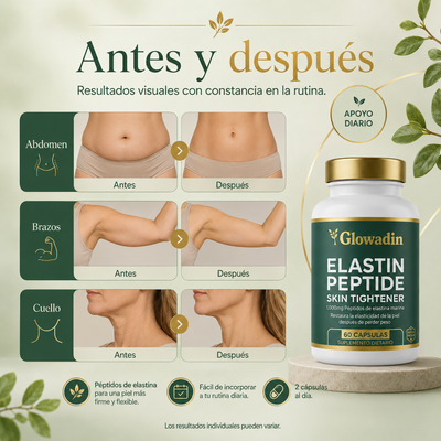 ElastiSkin™ – Péptidos de Elastina Marina - OFERTA 2X1