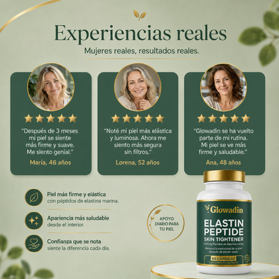 ElastiSkin™ – Péptidos de Elastina Marina - OFERTA 2X1
