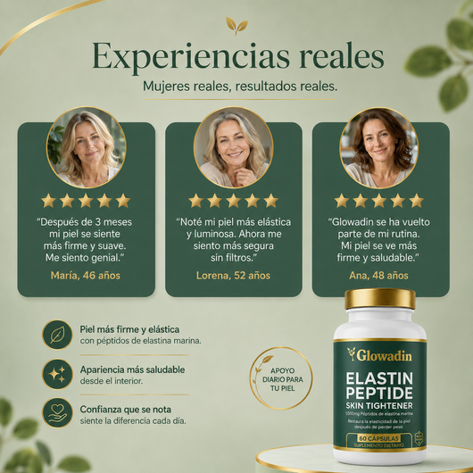 ElastiSkin™ – Péptidos de Elastina Marina - OFERTA 2X1