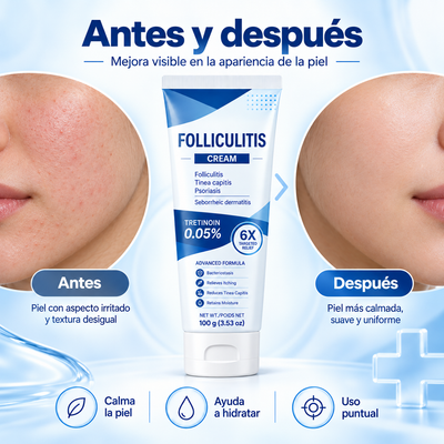 Folliculitis - Cuidado específico para el cuero cabelludo y la piel